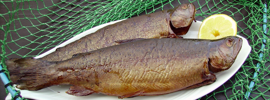 Geräucherte Forellen